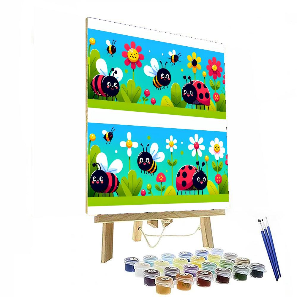 Incredible Insect Adventure Painting By Numbers Kit