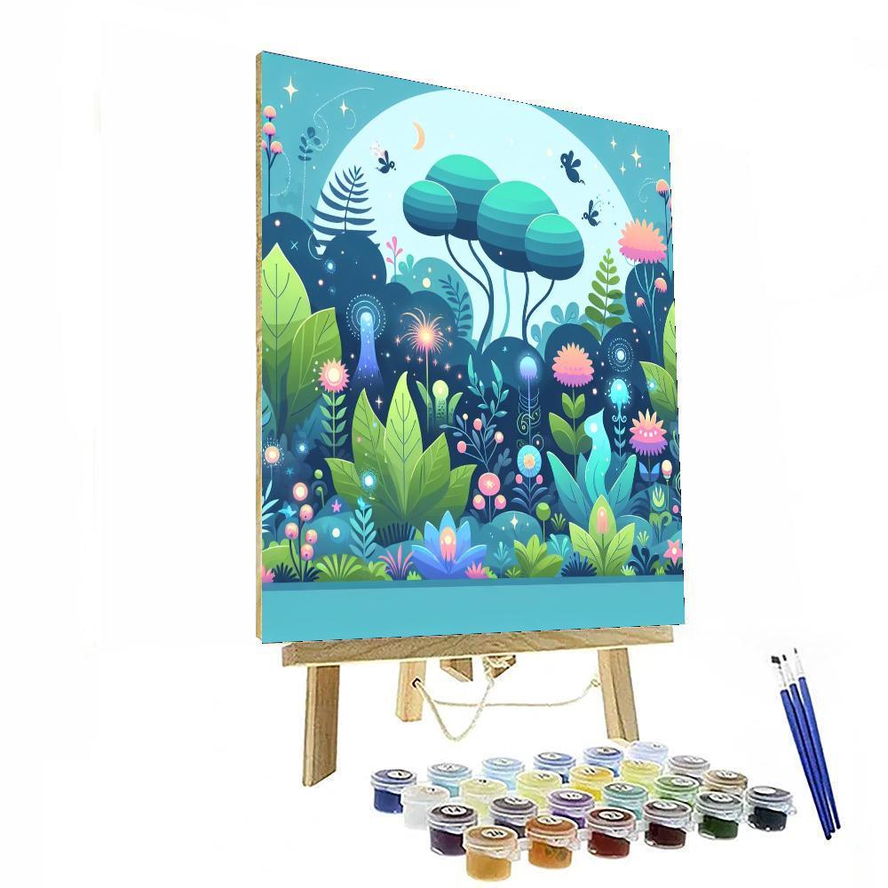 Fantasy Garden Of Enchantment Numbered Painting Kits