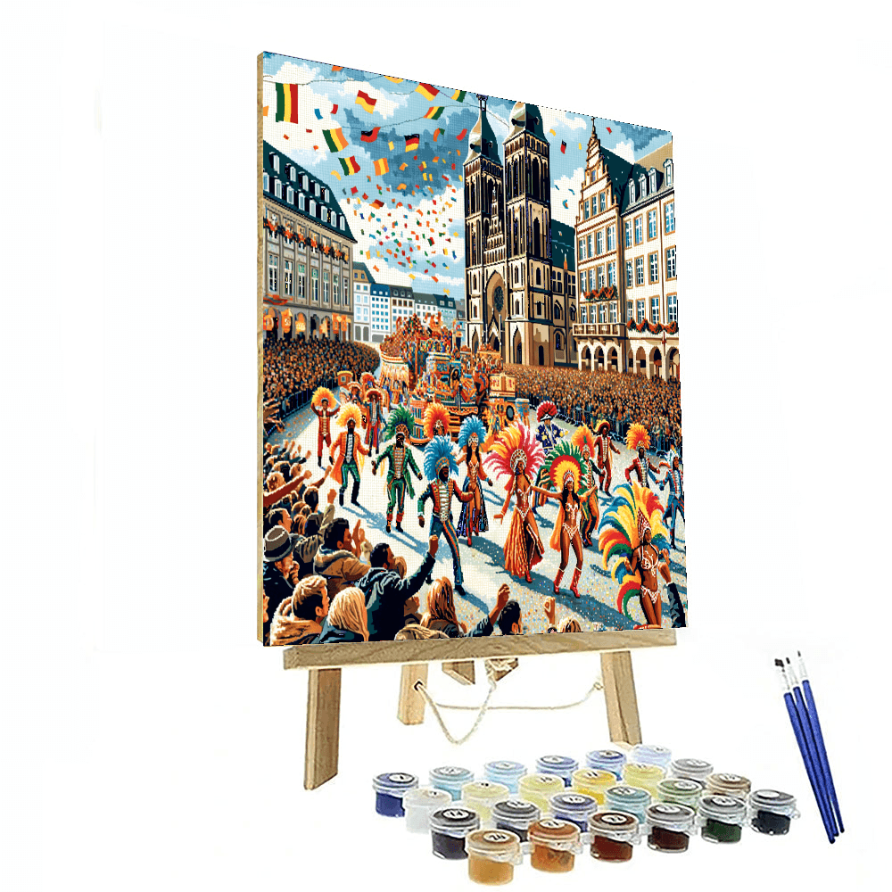 The Dusseldorf Carnival Paint By Color