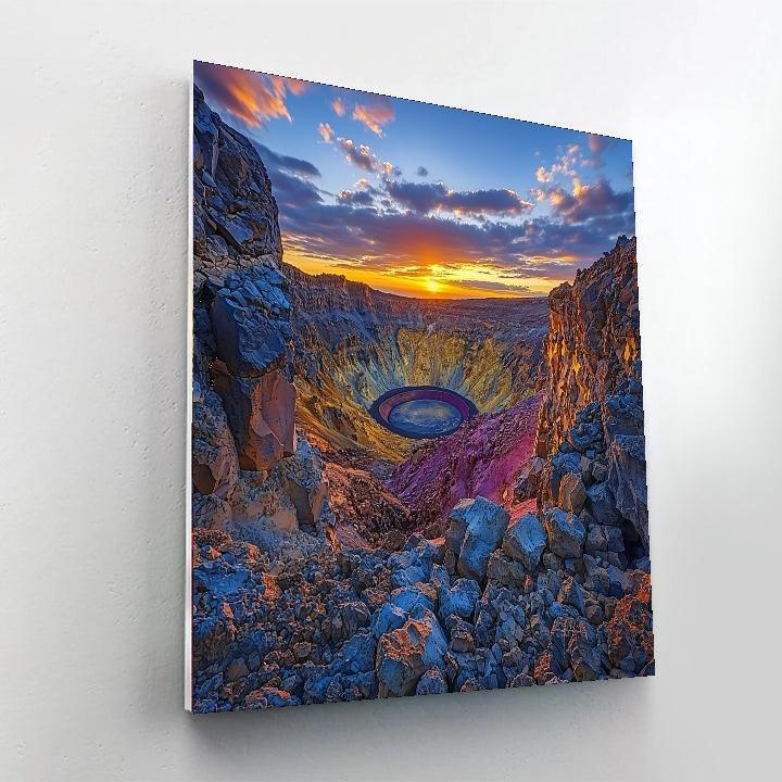 Haleakalā National Park - Hawaii Numbered Painting Kits
