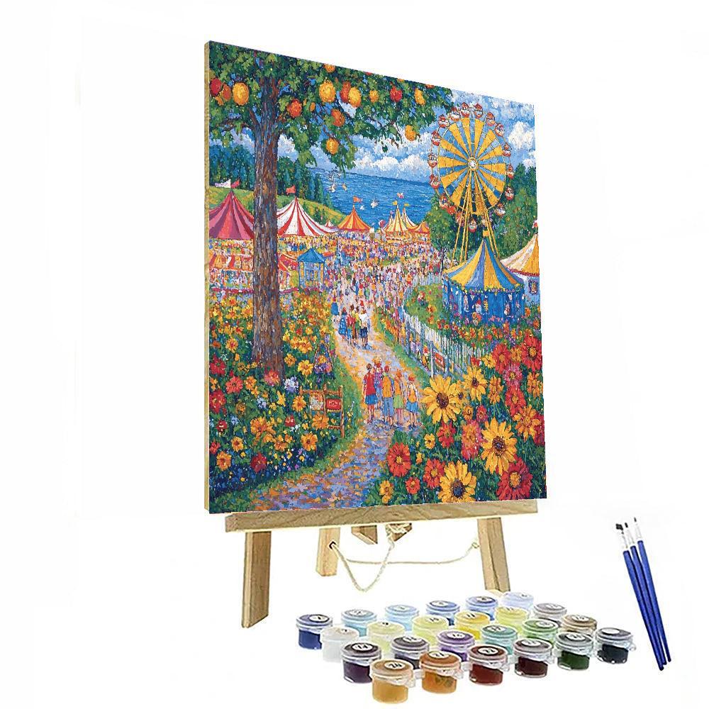 Sunny Days And Smiles Paint By Numbers