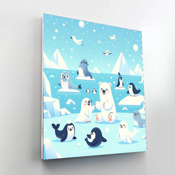 Exploration Of The Arctic Paint By Number