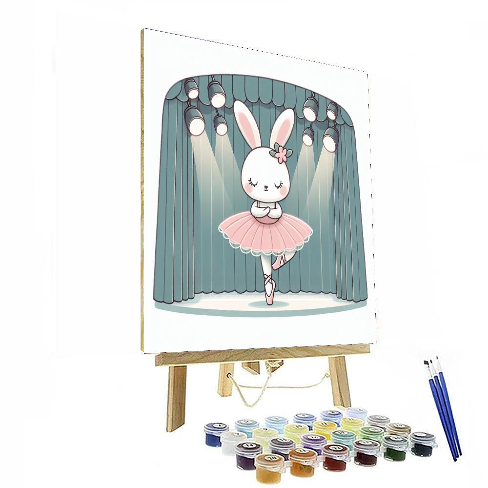 Ballet Bunny's Performance Numbered Painting Kits