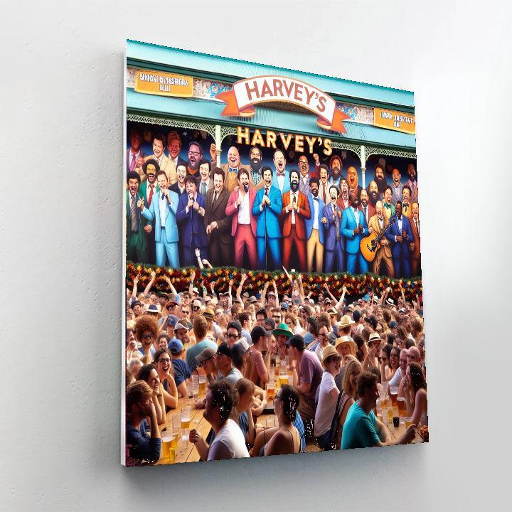Harvey's Comedy Festival - Australia Paint By Number