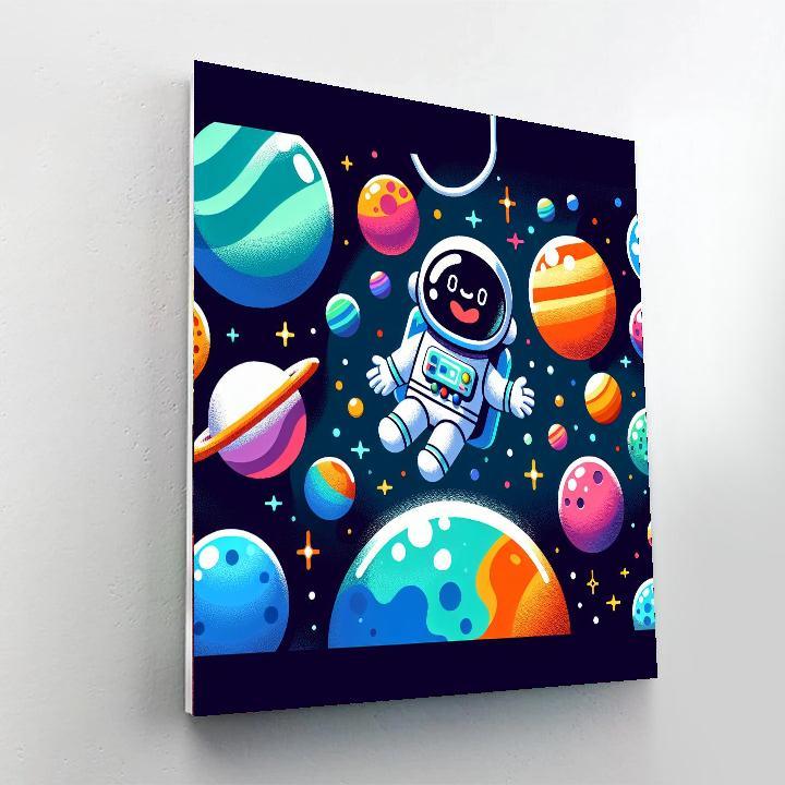 Curious Cosmos Paint By Numbers
