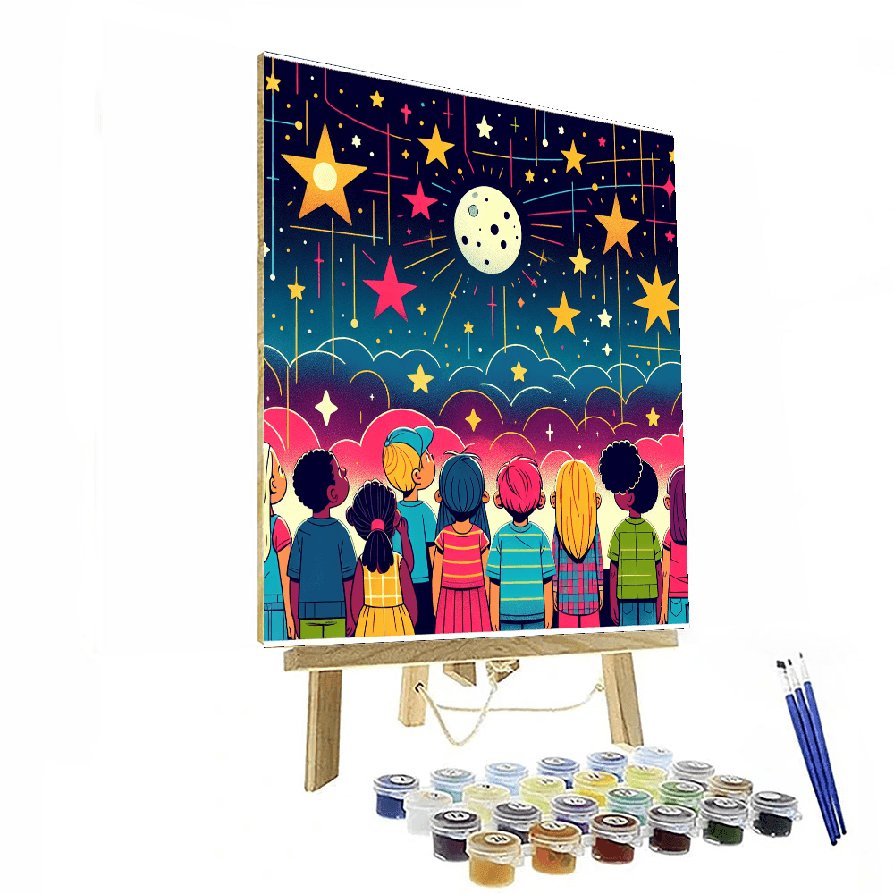 Starry Sky Surprise Paint By Numbers Kits
