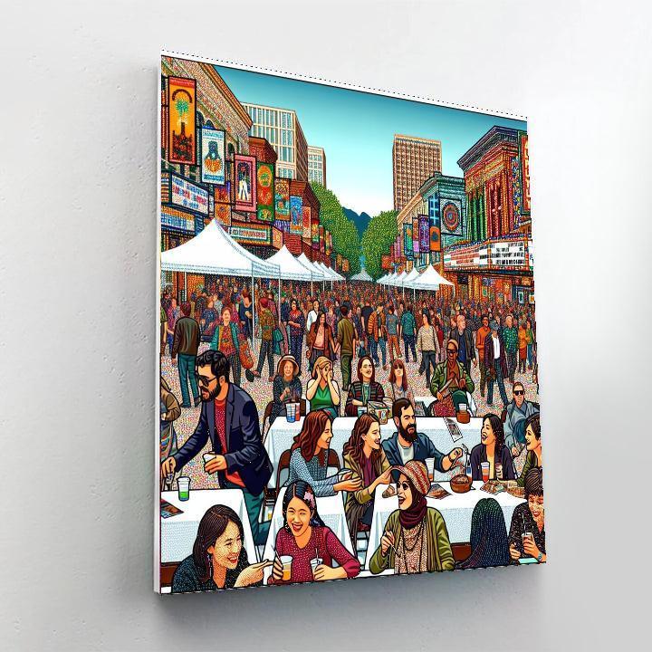 Seattle International Film Festival - Washington Numbered Painting Kits