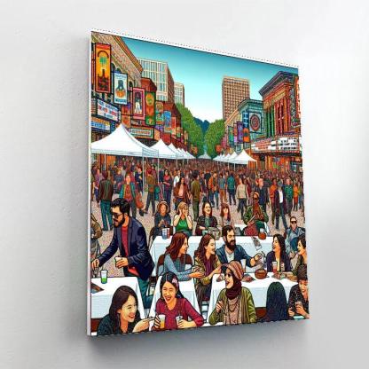 Seattle International Film Festival - Washington Numbered Painting Kits