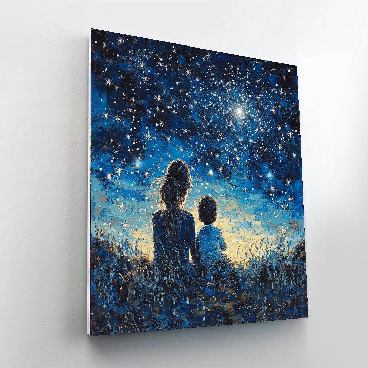 Guiding Stars Dreamscape Number Painting