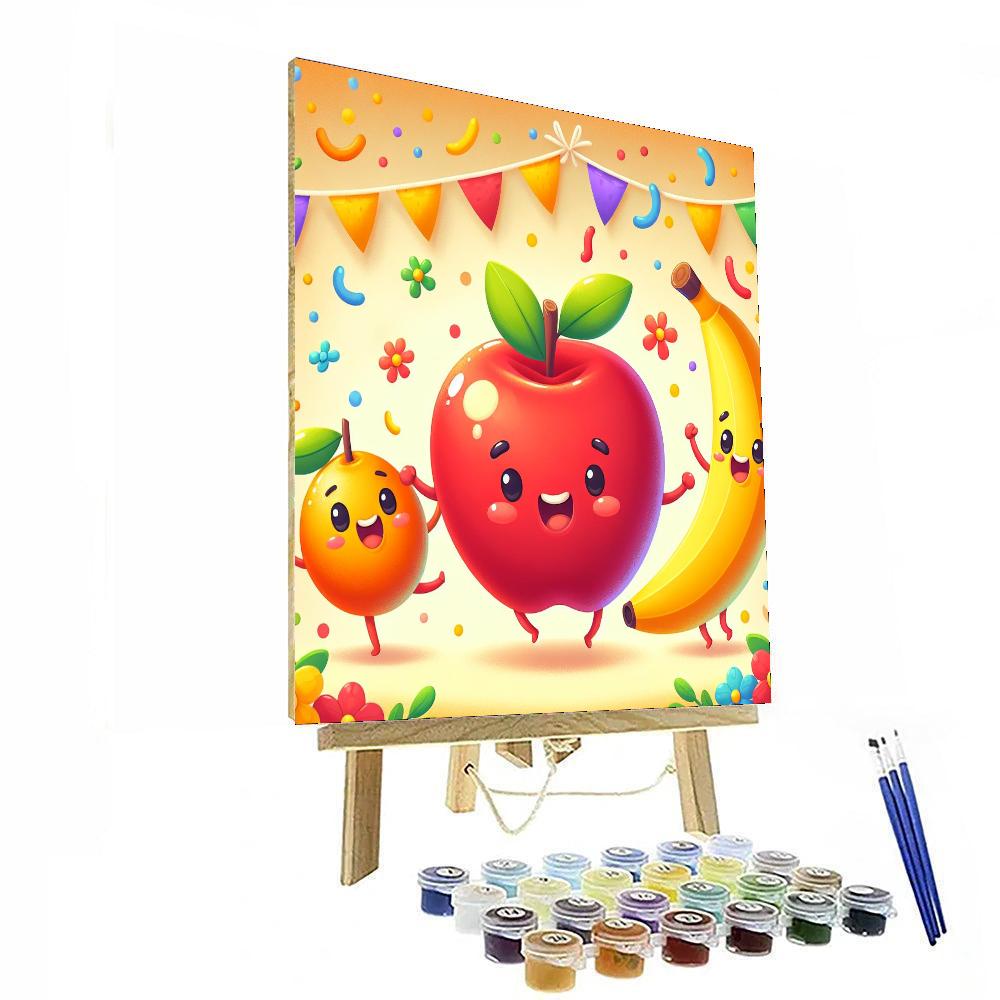 Fruit Festival Celebration DIY Paint By Numbers