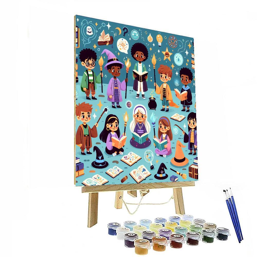 Wizard School Expedition Numbered Painting Kits