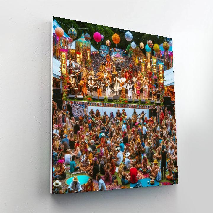 Woodford Folk Festival Painting Number Kit