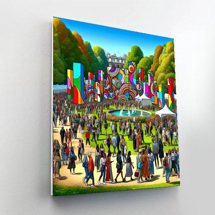 Frieze Art Fair - London, England Numbered Painting Kits