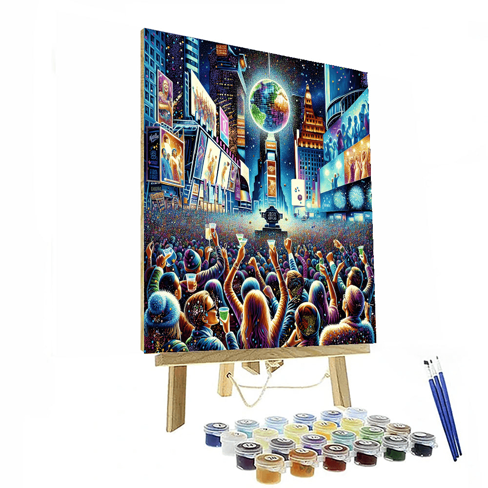 New Year's Eve In Times Square - United States Paint By Number