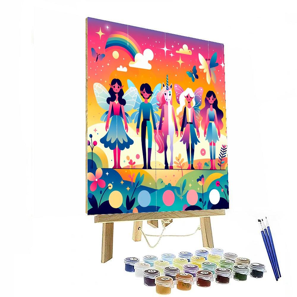 Fantasy Land Of Enchantment Paint By Number