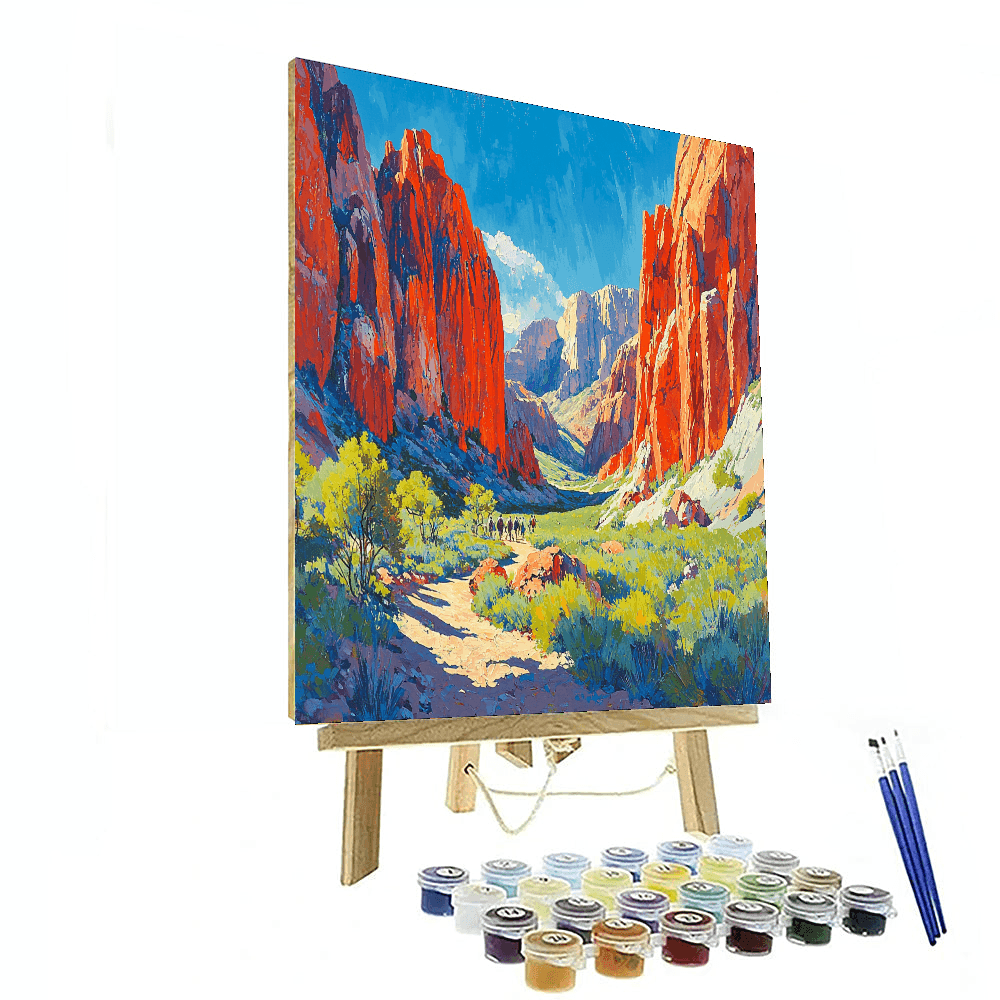 Red Rock Canyon Numbered Painting Kits