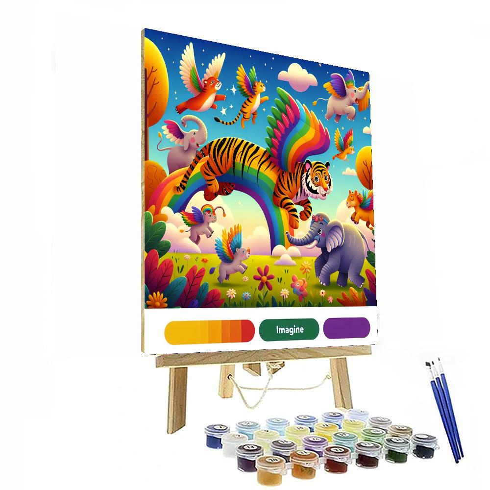Fantasy Zoo Painting By Numbers Kit