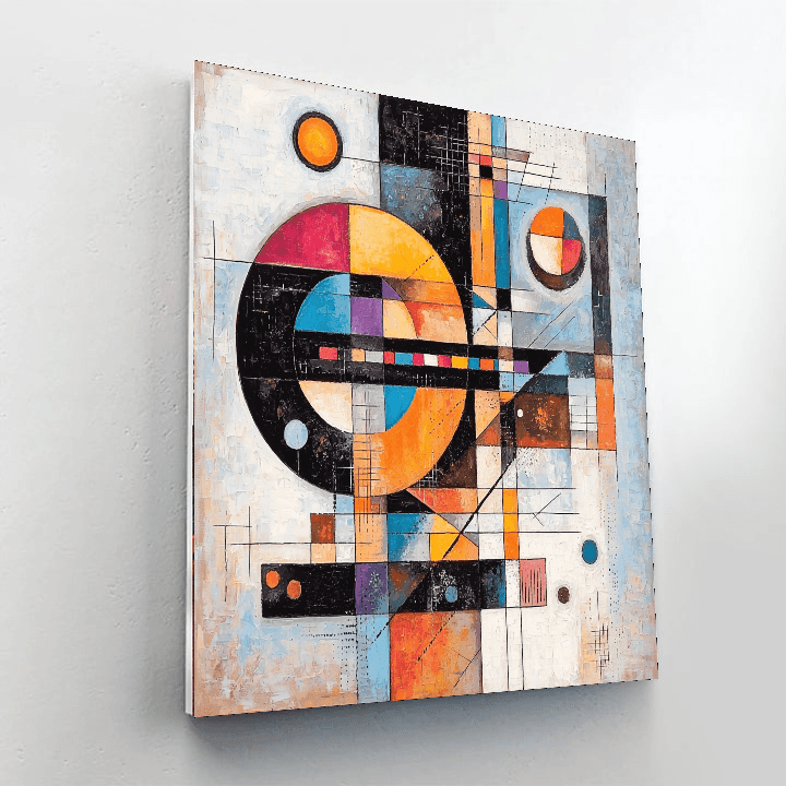 Wassily Kandinsky Inspired Timeless Abstract Patterns  Paint By Numbers Art