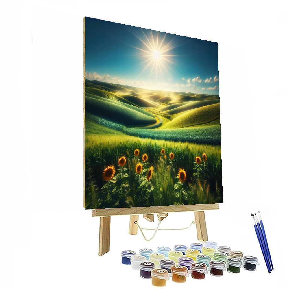Summer's Embrace Numbered Painting Kits