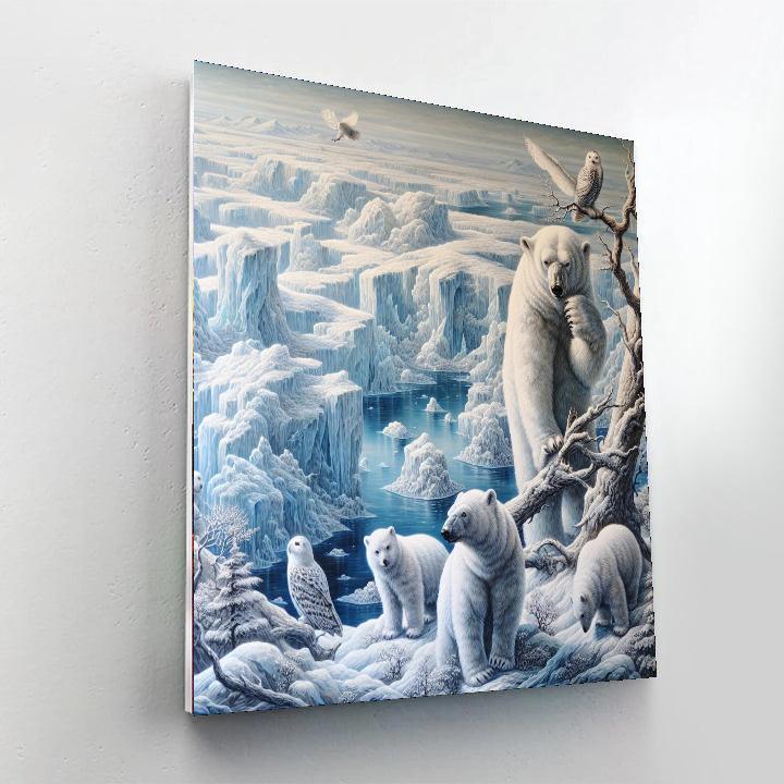 Majestic Arctic Wildlife Paint By Numbers