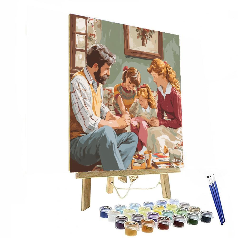 A Sweet Reunion Paint By Number