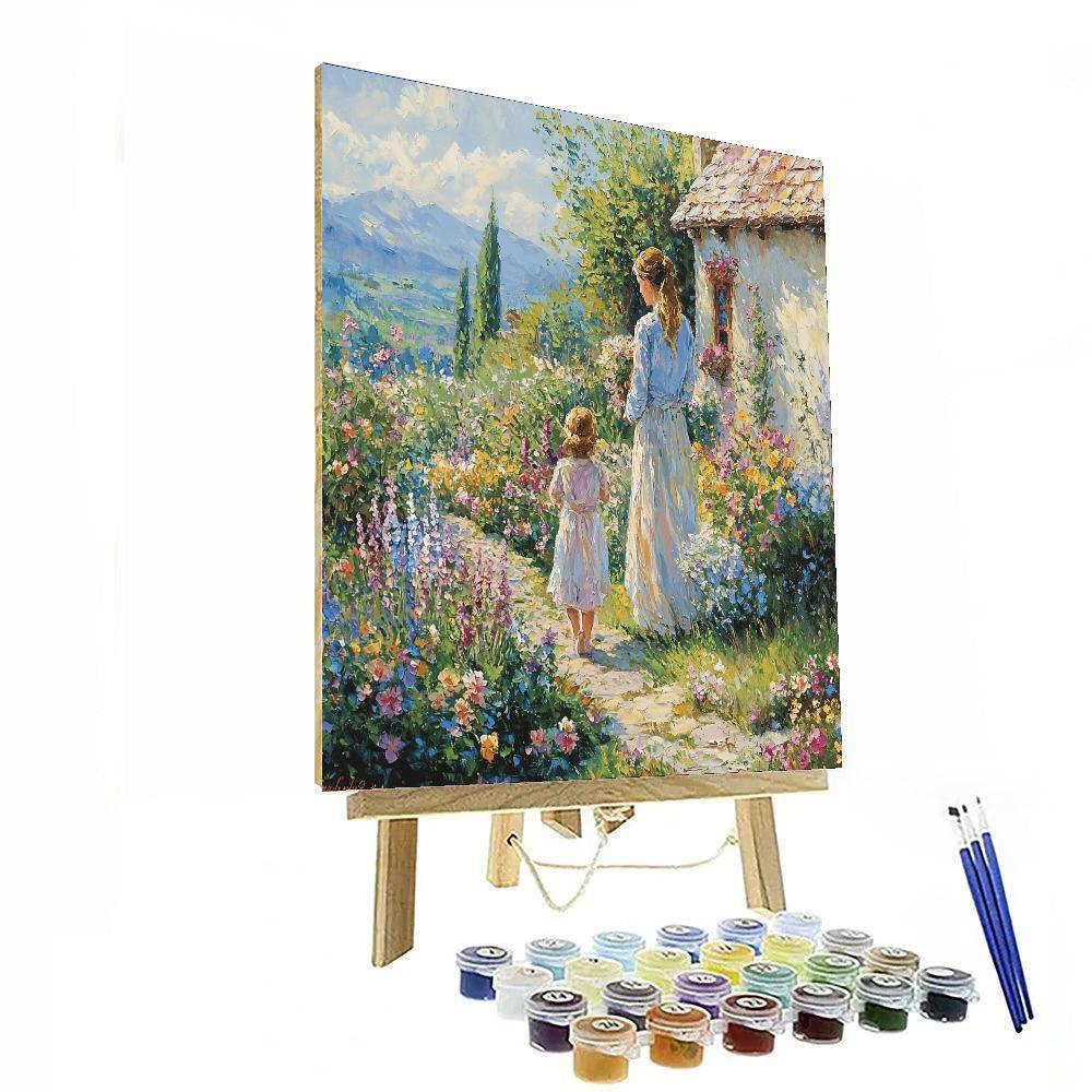 Through A Mother's Eyes Paint By Numbers