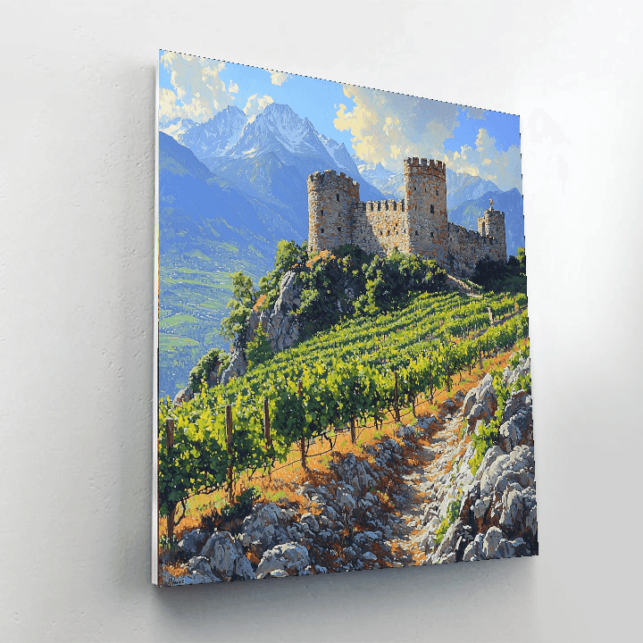 Sion Fortress Paint By Numbers