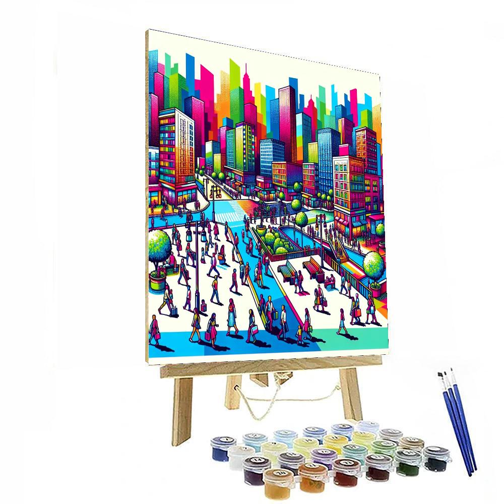 Exciting City Adventures Paint By Numbers