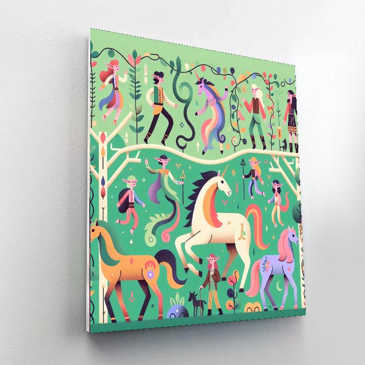 Mystic Forest Tales Painting By Numbers Kit