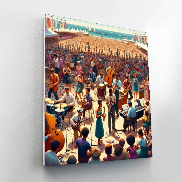 North Sea Jazz Festival Paint By Number