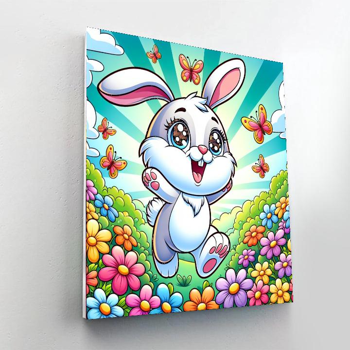 Adventurous Little Bunny Numbered Painting Kits