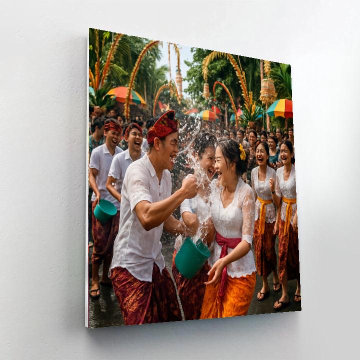 Omed-omedan - Indonesia DIY Paint By Numbers