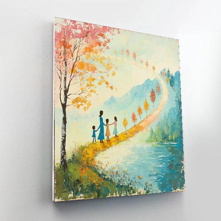 Motherhood: A Journey Of Love Paint By Numbers