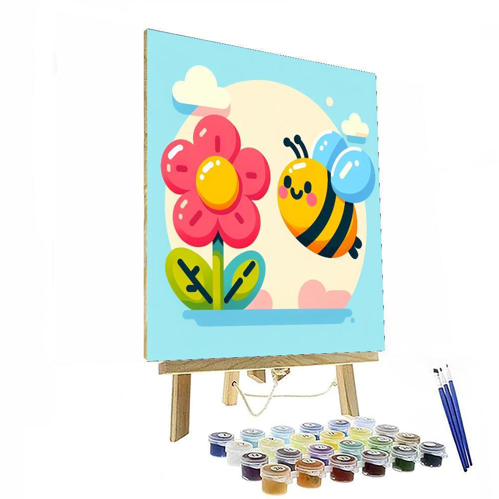 Blissful Bumblebee Numbered Painting Kits