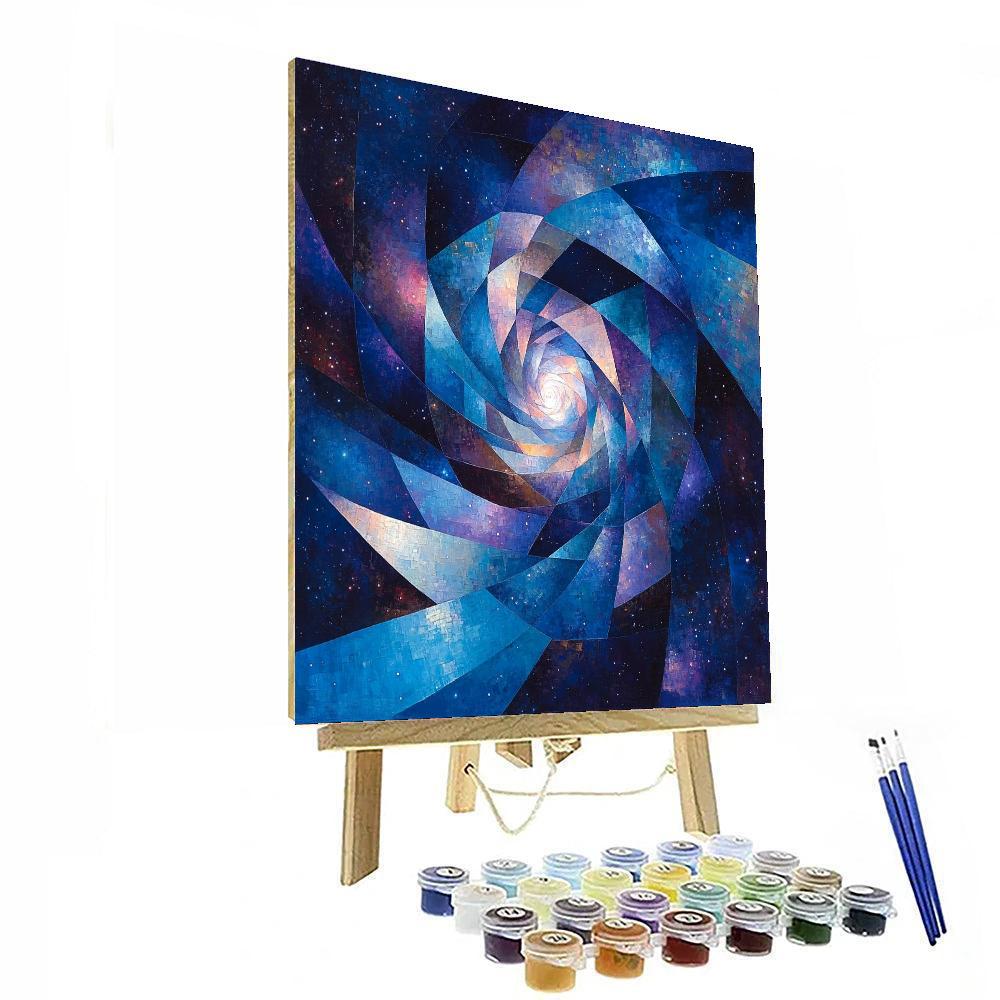 Paul Cézanne Inspired Celestial Color Dreamscape  Paint By Numbers Art