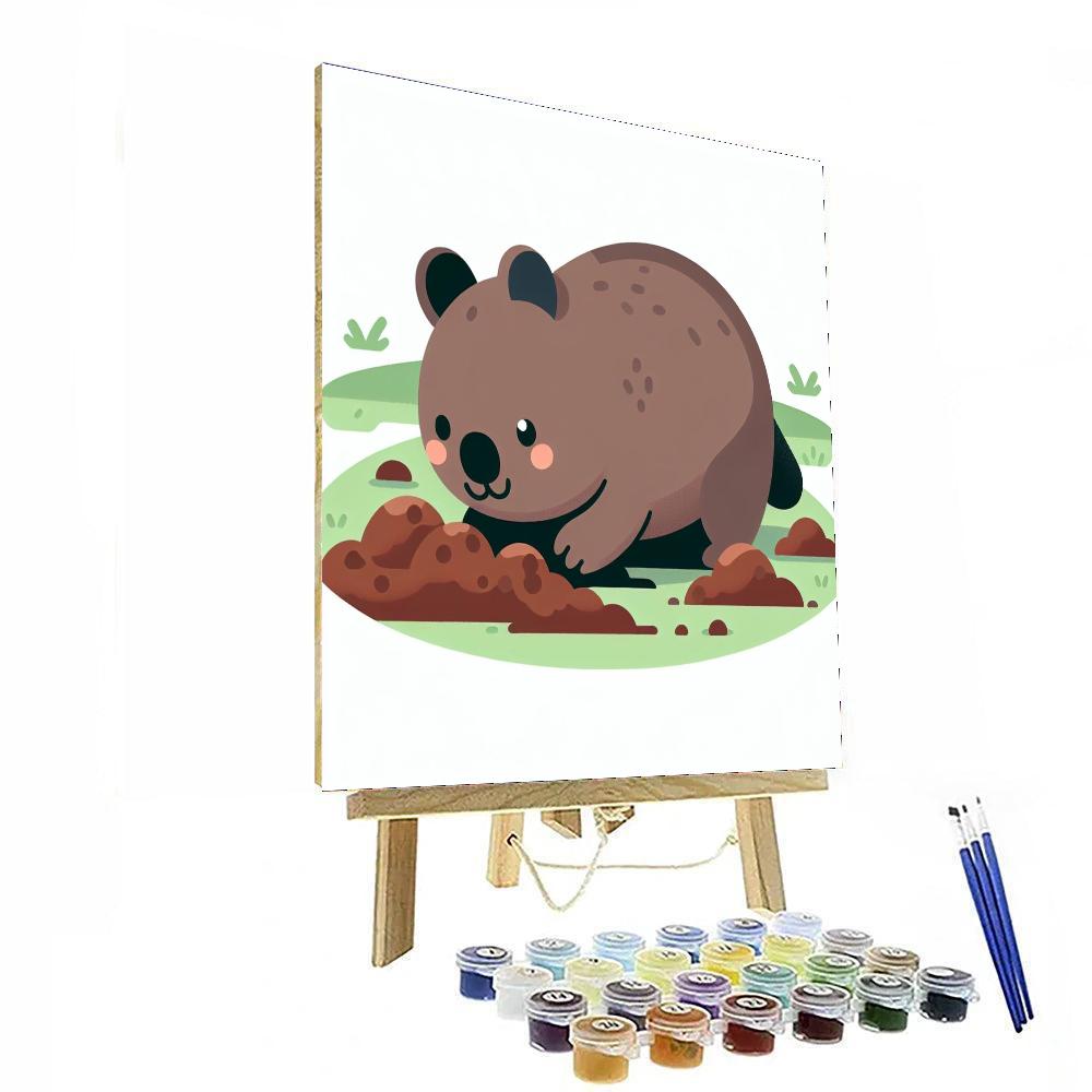 Wily Wombat Paint By Numbers Art