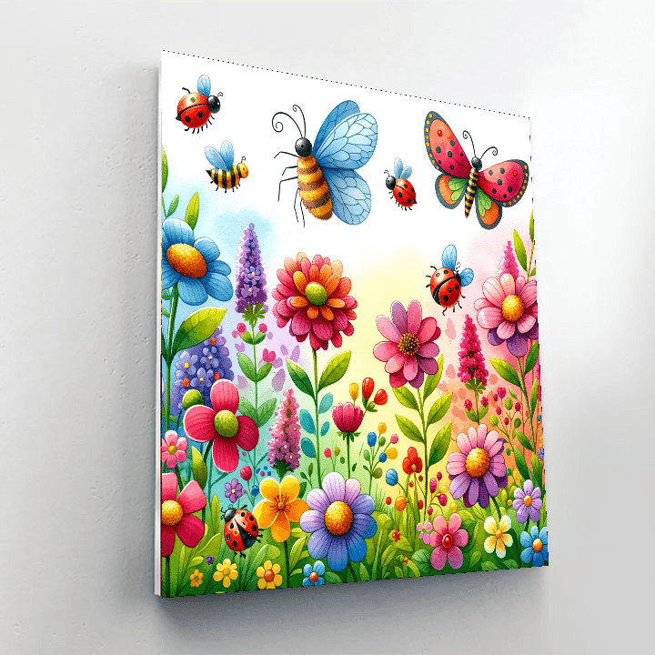 Wonderful World Of Insects Paint By Numbers Kits