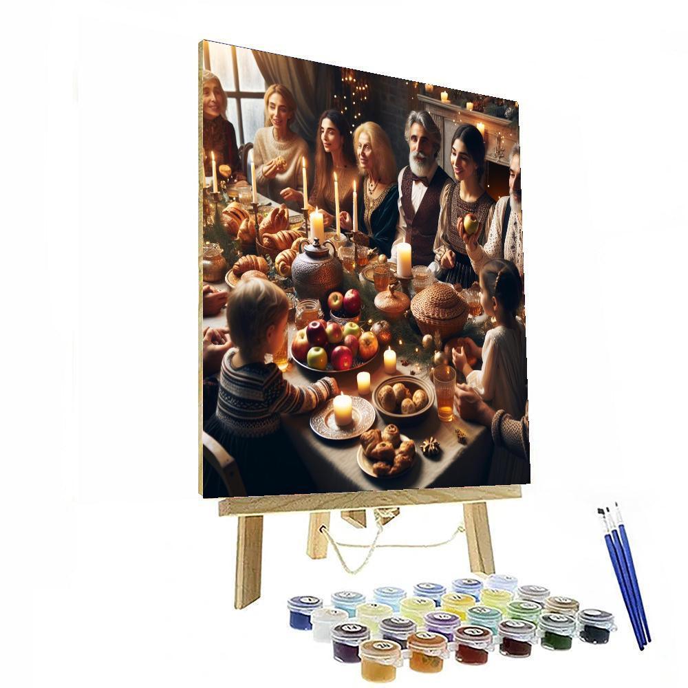 Rosh Hashanah Painting By Numbers Kit