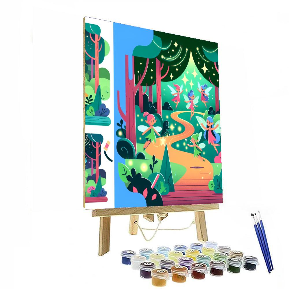 Pixie Pathway Painting Number Kit