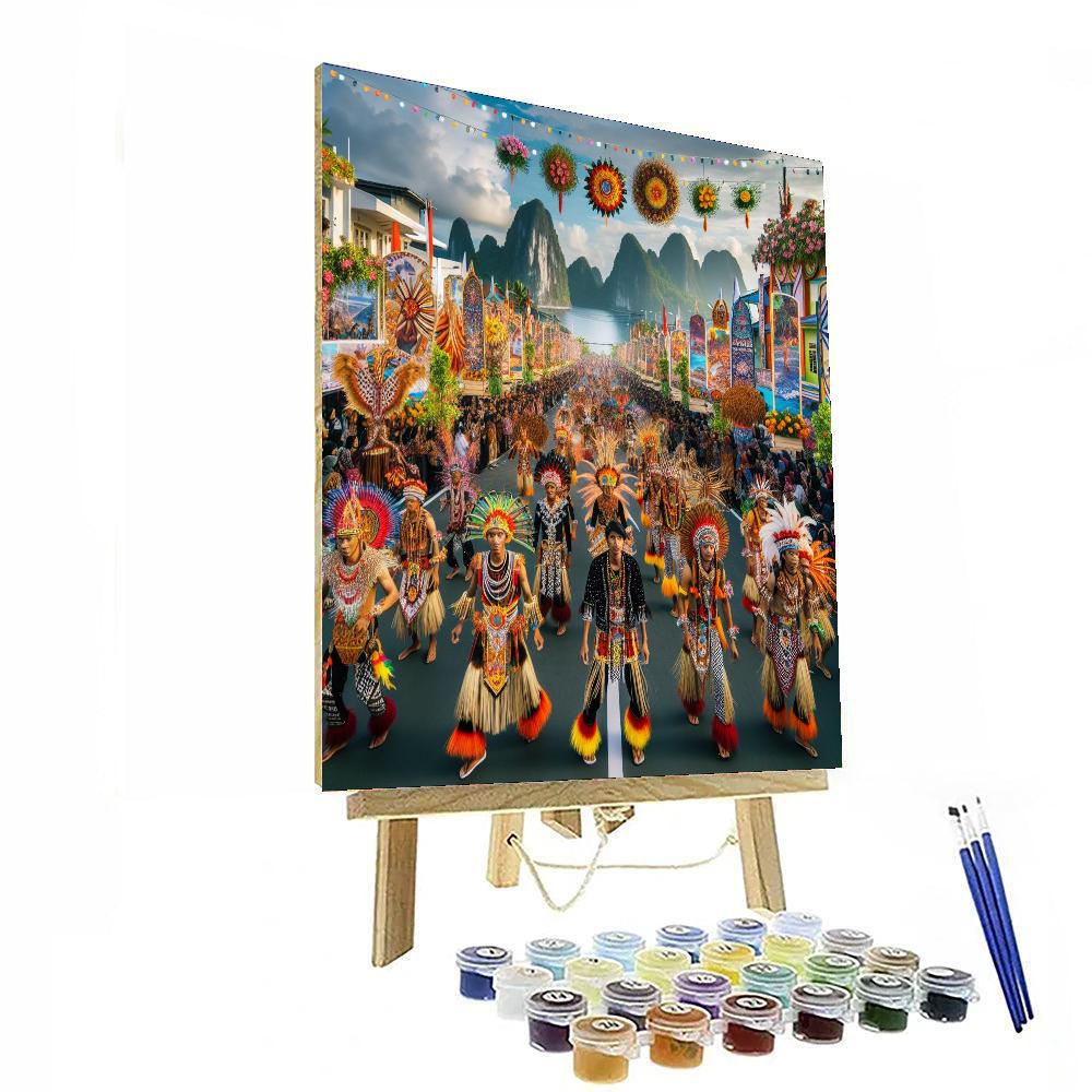 Karnival Maluku Number Painting