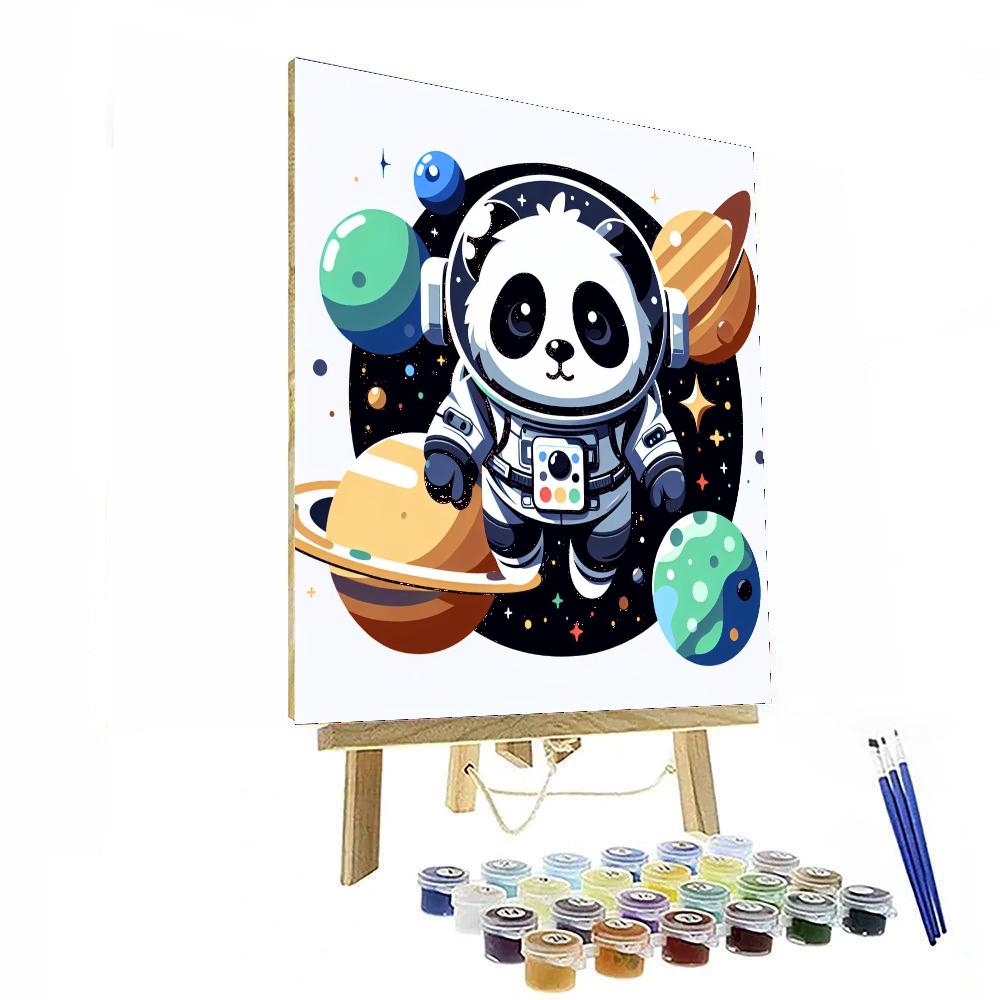Galaxy Panda Expedition Paint By Color