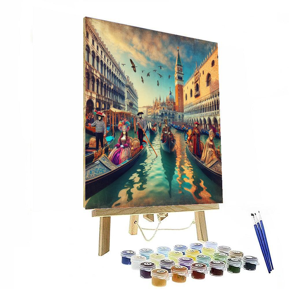 Carneval Di Venezia - Italy Number Painting