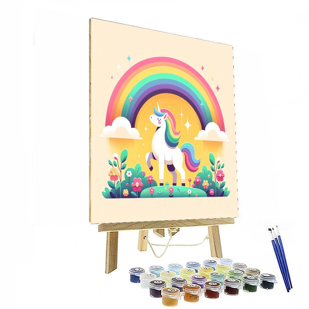 Mystical Unicorn Tale Paint By Number