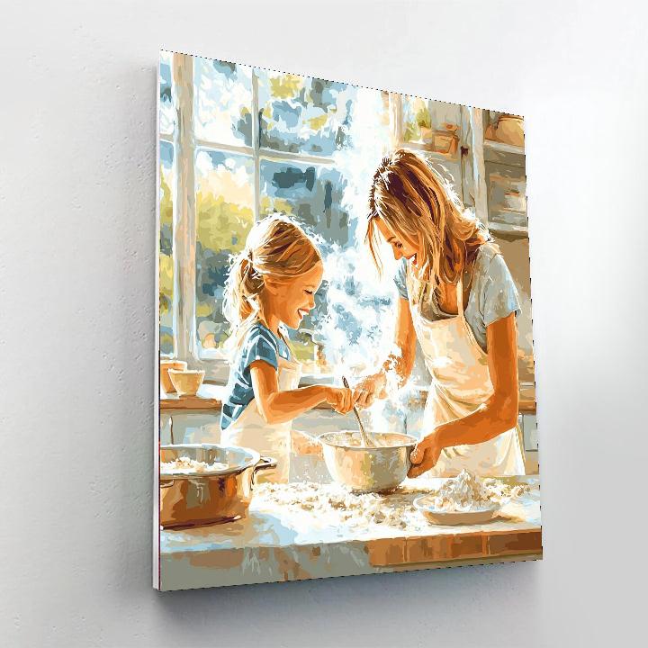 Together In The Kitchen Paint By Number