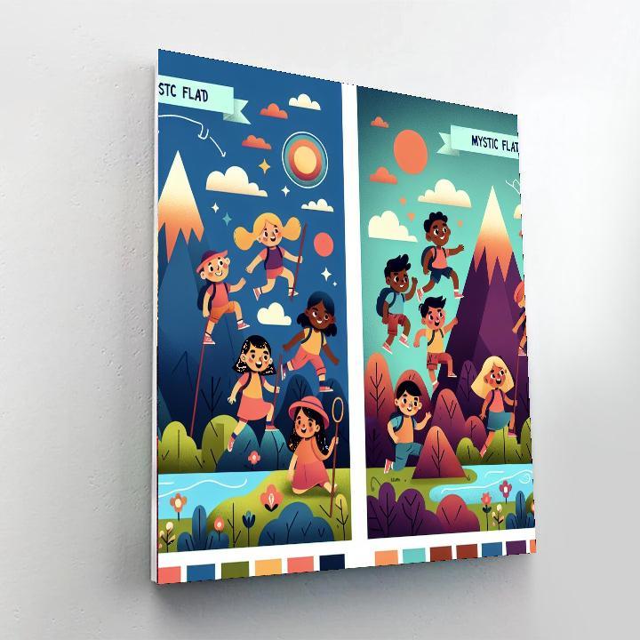 Mystic Mountain Expedition Paint By Numbers Kits