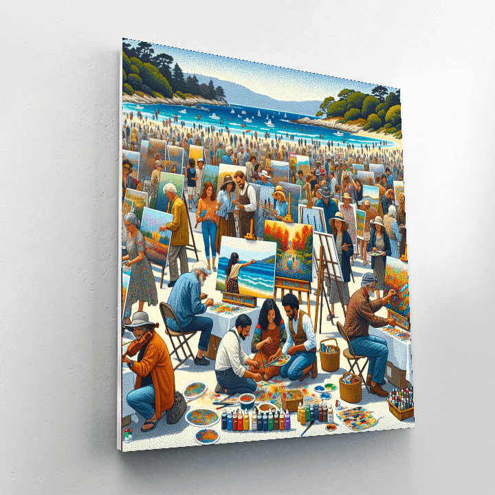 The Festival Of Arts Paint By Color