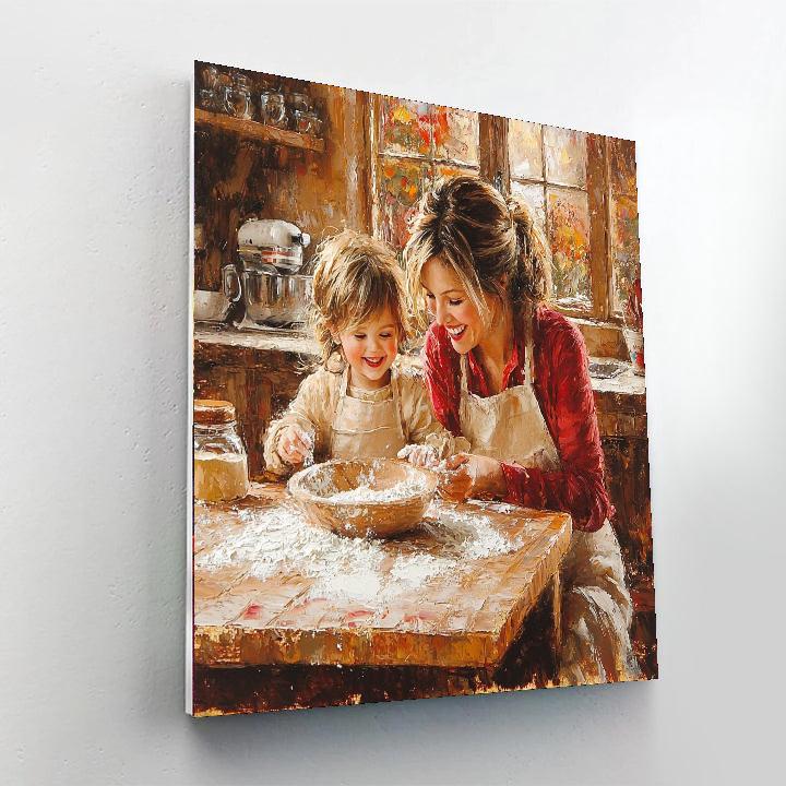 Cooking Together Paint By Numbers Kits