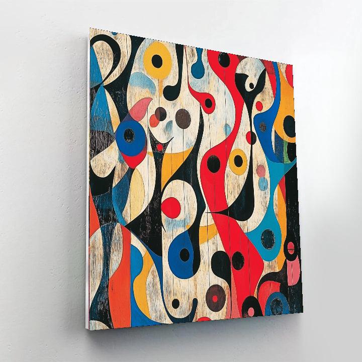 Joan Miró Inspired Mystical Worlds Of Imagination  Paint By Color