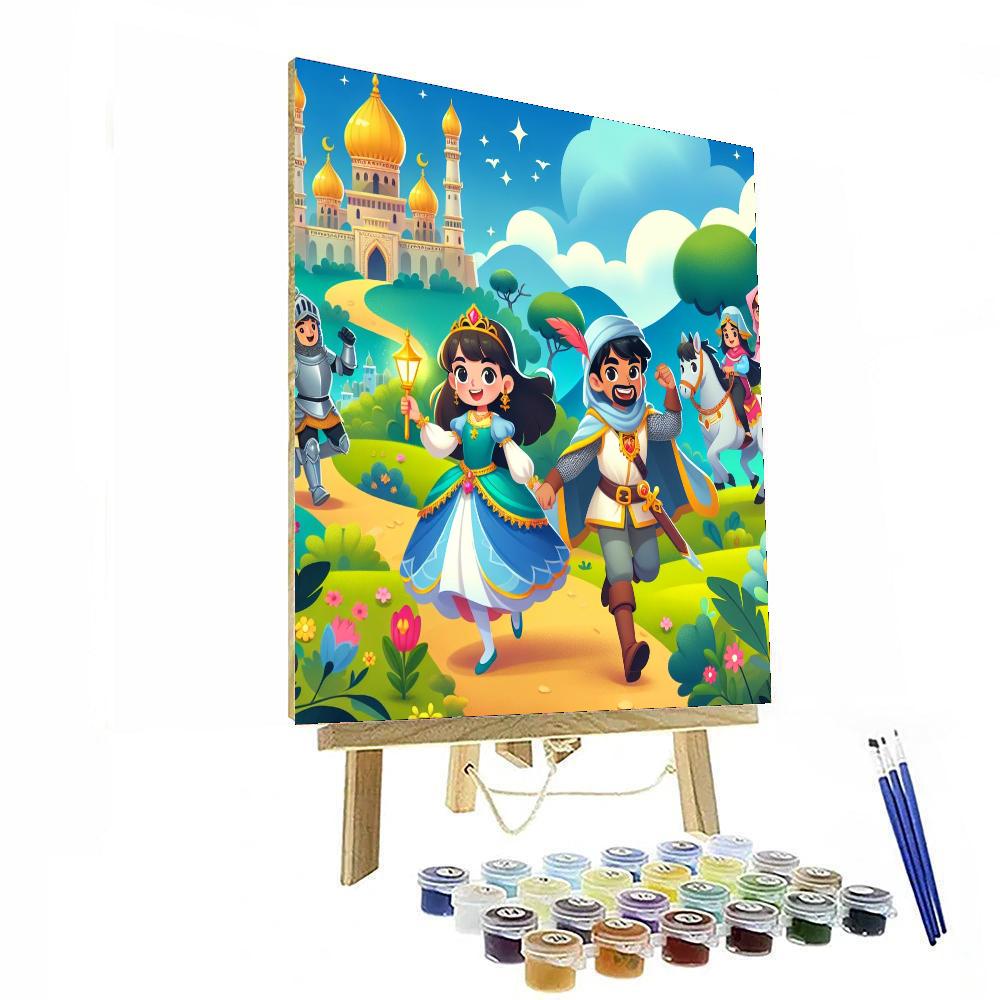 Playful Fairy Tale Adventures Paint By Numbers Kits