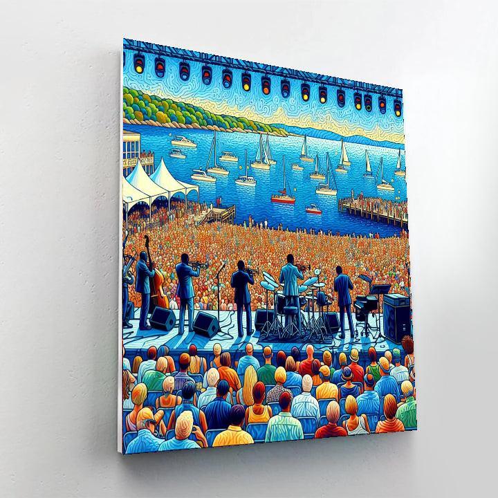 Newport Jazz Festival - Usa Numbered Painting Kits